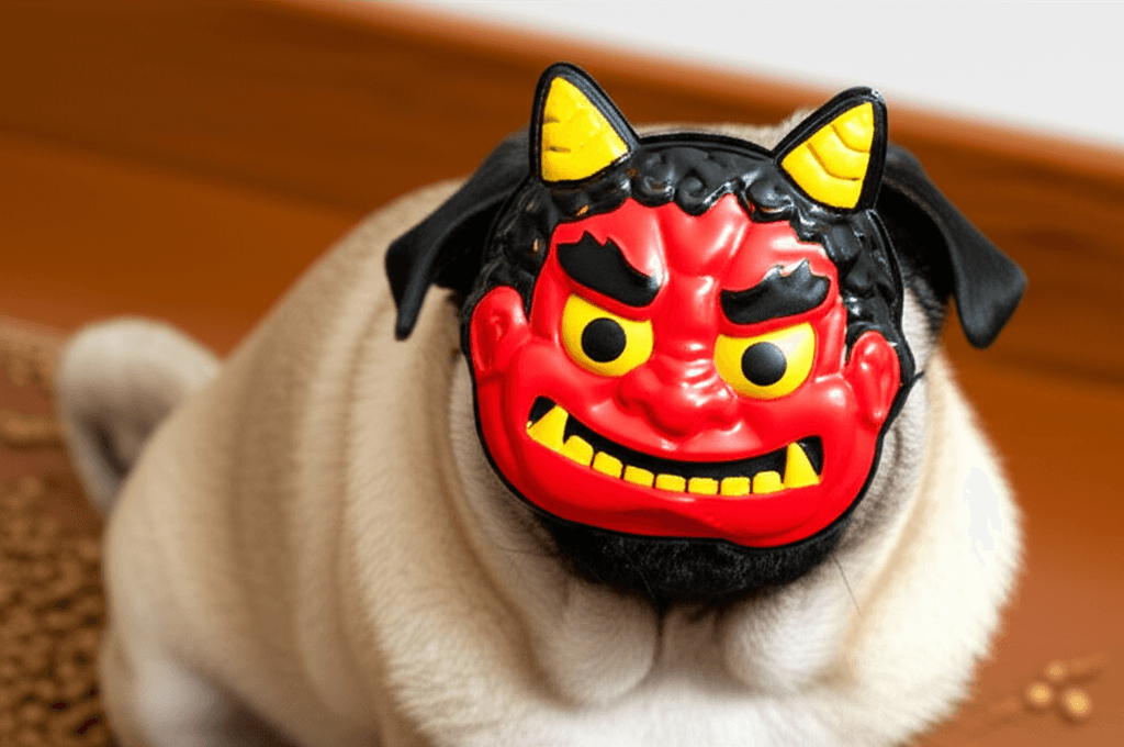 節分（鬼のお面）
